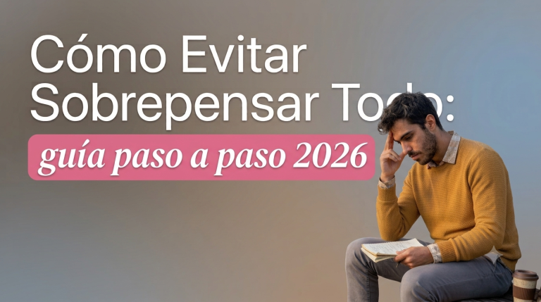 Cómo dejar de Sobrepensar